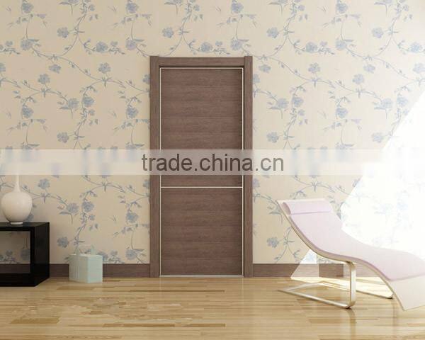Newest interior teak wood main front door designs W-026