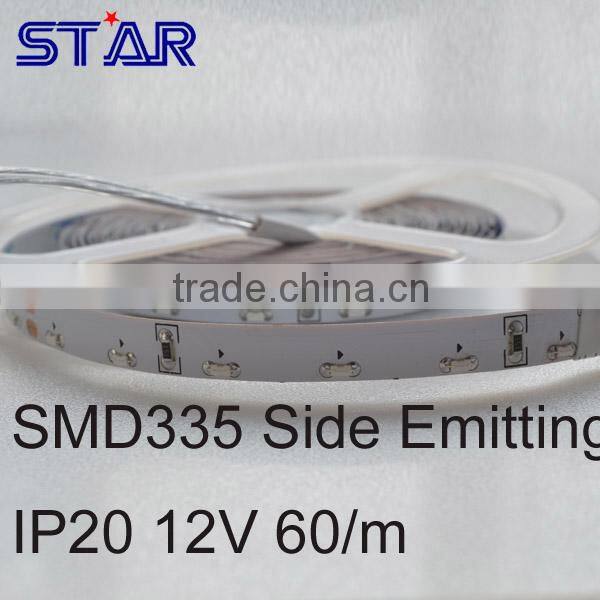SMD335 Side View LED Strip light 120led/m 9.6w/m IP20 for indoor