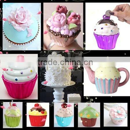 Ceramic flower horn fish hot sales OEM design welcome