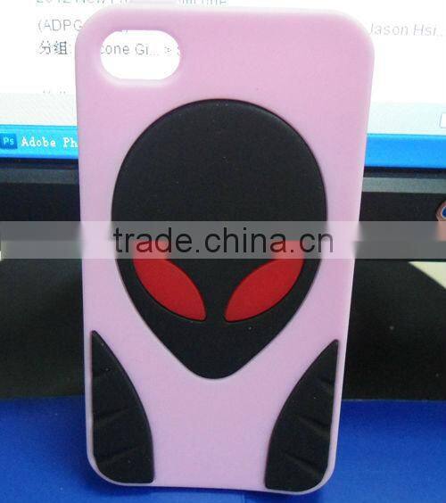 Silicone Creative Cellphone Cover for iPhone 4S
