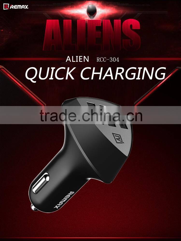 REMAX Alien 3 USB 4.2A speed car charger for android
