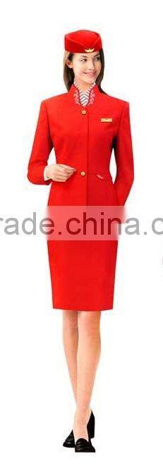 2015 newest style Stewardess Airline Uniform