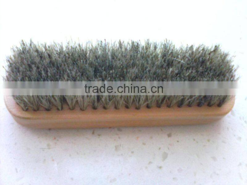 Maple wood shoe brushes