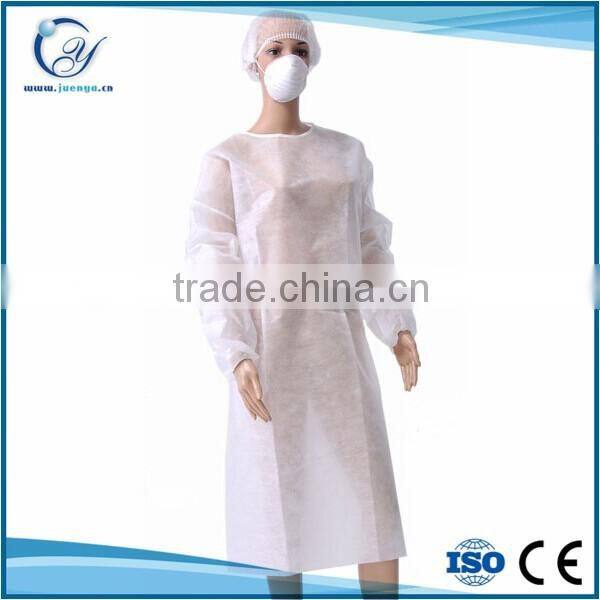Disposable Yellow Isolation Gown