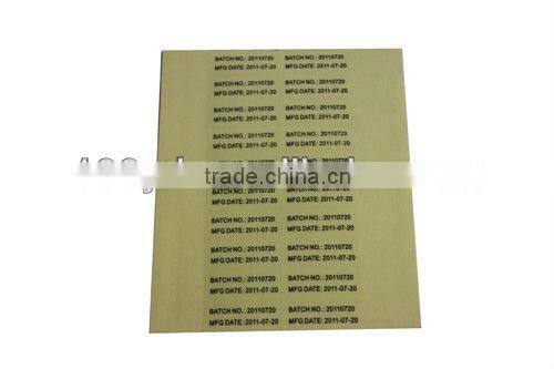 2013 Cheap Custom brand transparent stickers