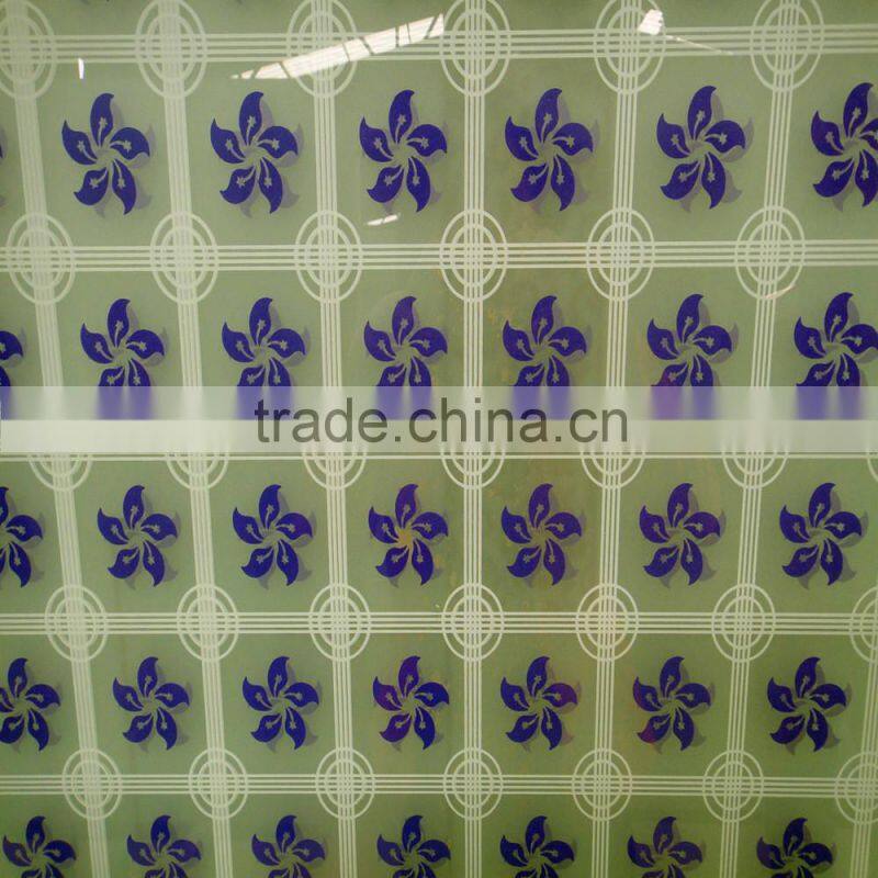 4mm 5mm door window silkscreen printing glass