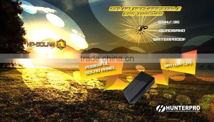 Assets GPS tracker solar rechargeable battery, Easy attach, Powerful solar panel, Unlimited battery life - HPSOLAR