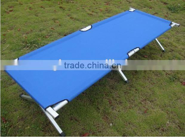 Lightweight aluminum folding camping cot