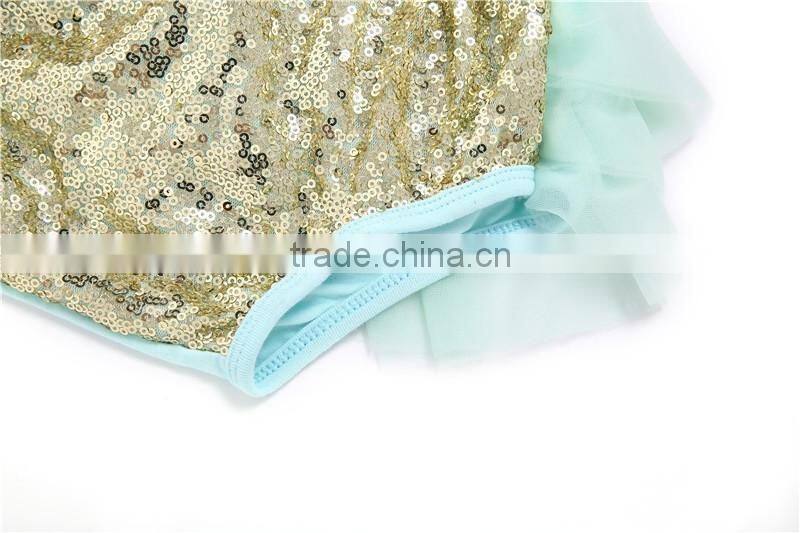 New style sequin petti set,clothing set chiffon ruffle design for baby girl hot sale