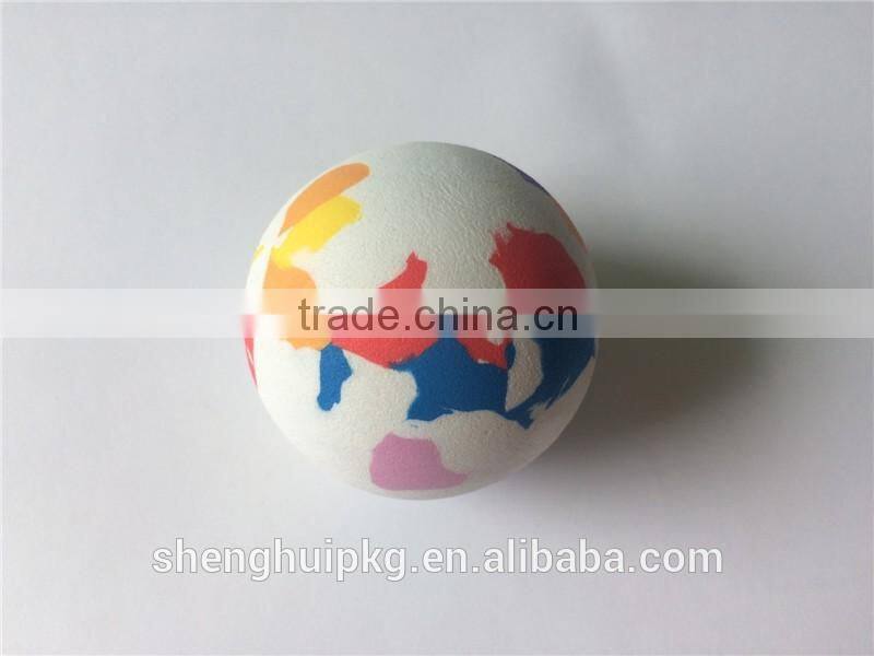 Mixed color eva foam toy ball gun eva foam ball eva foam bouncy ball