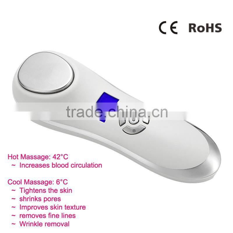 2017 trending products Ionic Vibration vibrating facial massager