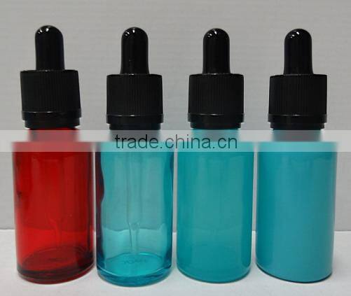 5ml,10ml,15ml,20ml,30ml,50ml clear glass essential oil e liquid dropper bottles