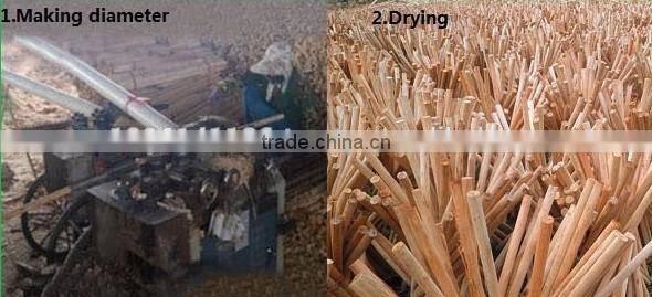 WOODEN BROOM STICK INDIAN BROOM STICK NATURAL WOOD BROOM STICK HOT SALES