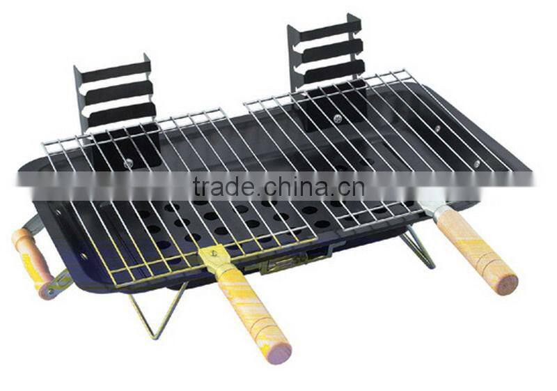 outdoor adjustable height charcoal bbq tool