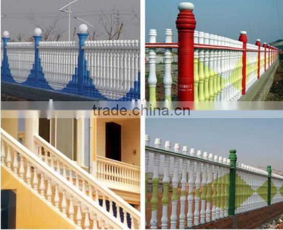 concrete artist fence panel board perfabricate equipment making machine