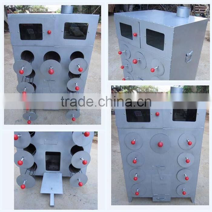 11 holes maize cob roaster machine