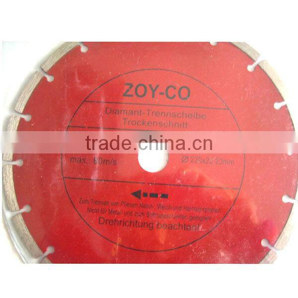 Diamond Saw Blade With Red Color