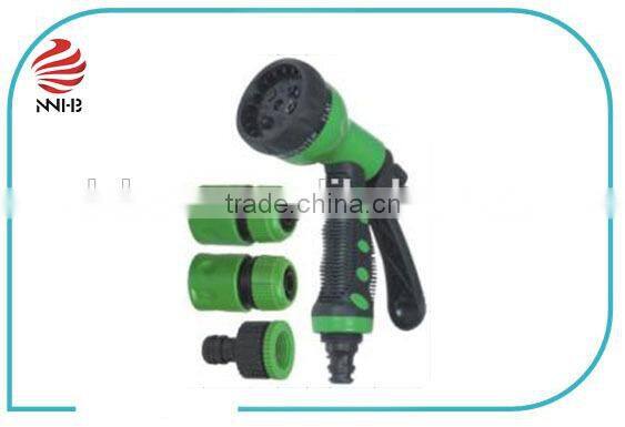 ZInc alloy TPR body 5 functions spray gun for gardening