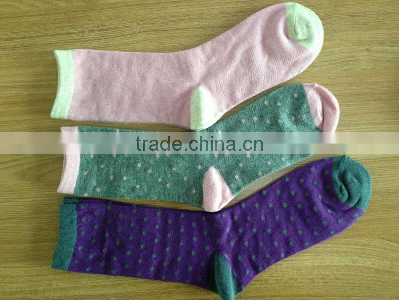high quality women cotton socks ,ladies cotton socks