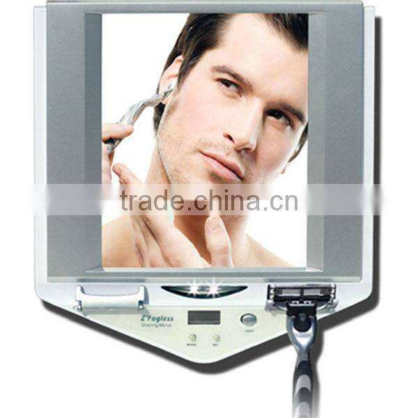 fogless shower razor square bath shaving mirror
