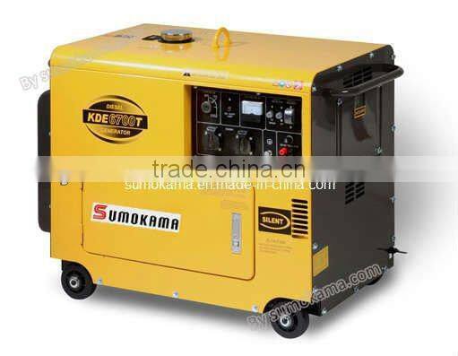 5KW Low price good quality small portable super silent diesel generator set
