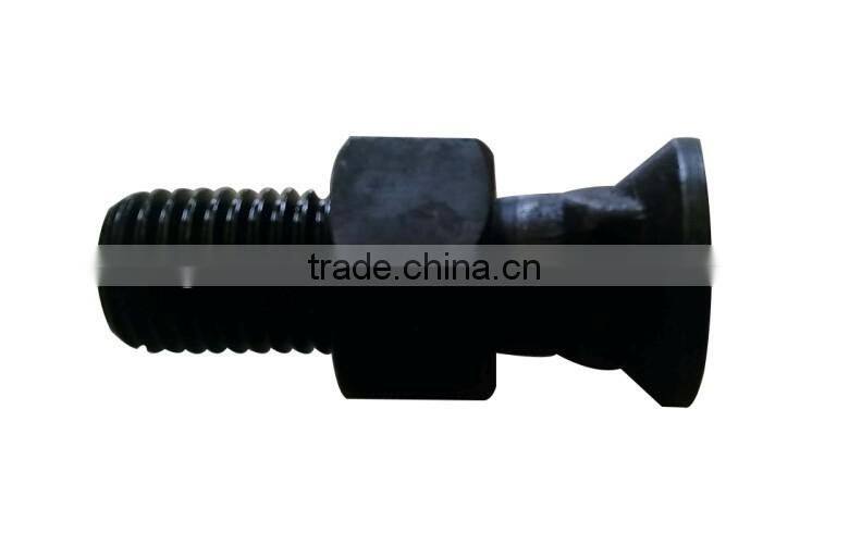 dozer grade12.9 m22 boron steel bolt steel screw bolt on blades