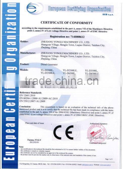 gasoline generator manual, honda generator, 3kw generator