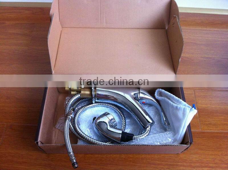 pull out kitchen mixer faucet