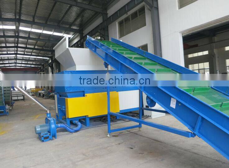 Plastic shredder and crusher for the big garbage barrel
