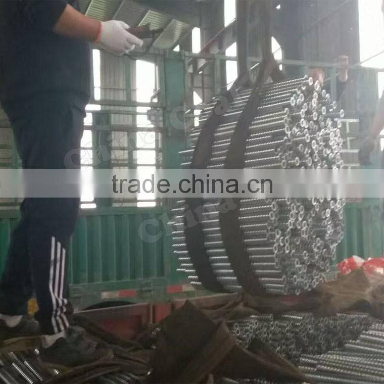 Galvanized hollow combined anchor rod