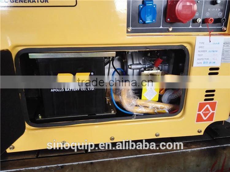 Standby Air Cooled Diesel Generator 5kw