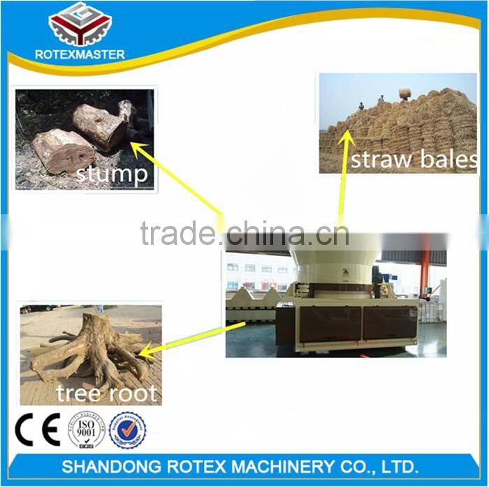 large wood chunk splitter / tree stump crusher