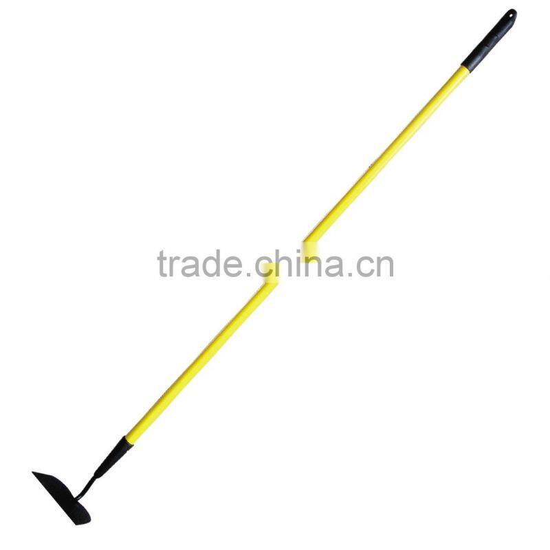 3 teeth cultivator with plastic coated fiberglass handle