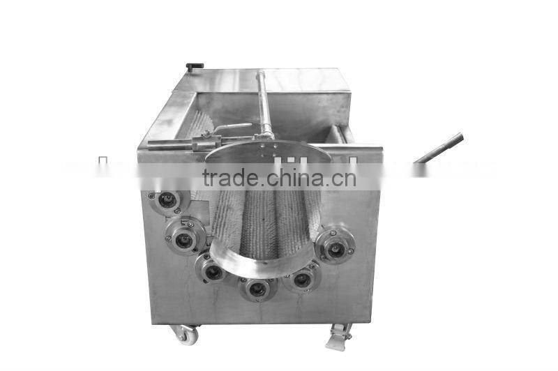 Stainless Steel Brush Roller XCJ Type Automatic Potato Peeling Machine in China