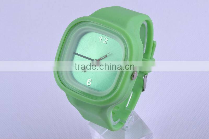 Noble champion cuarzo brato flash personalized silicona jel reloj wristband watches/ artifice finesse stratagent watches