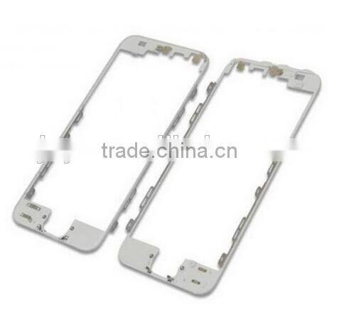 black/white For iPhone 5 Touch Screen Frame Bezel with hot melt glue