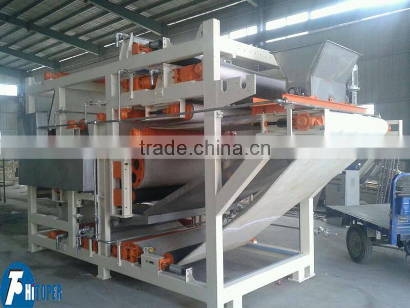 leaf vegetables used dehydration machine of high pressure belt press filter