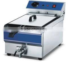 Professional manufacturing commercial gas deep fryers with 2-tank 2-basket