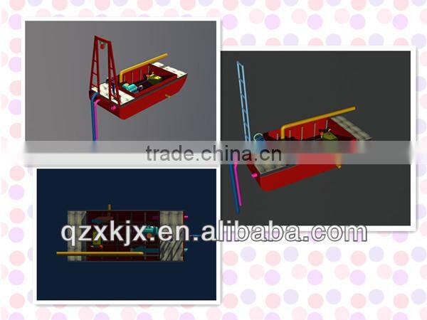 price of mini lagoon sharp sand pumping dredge machinery