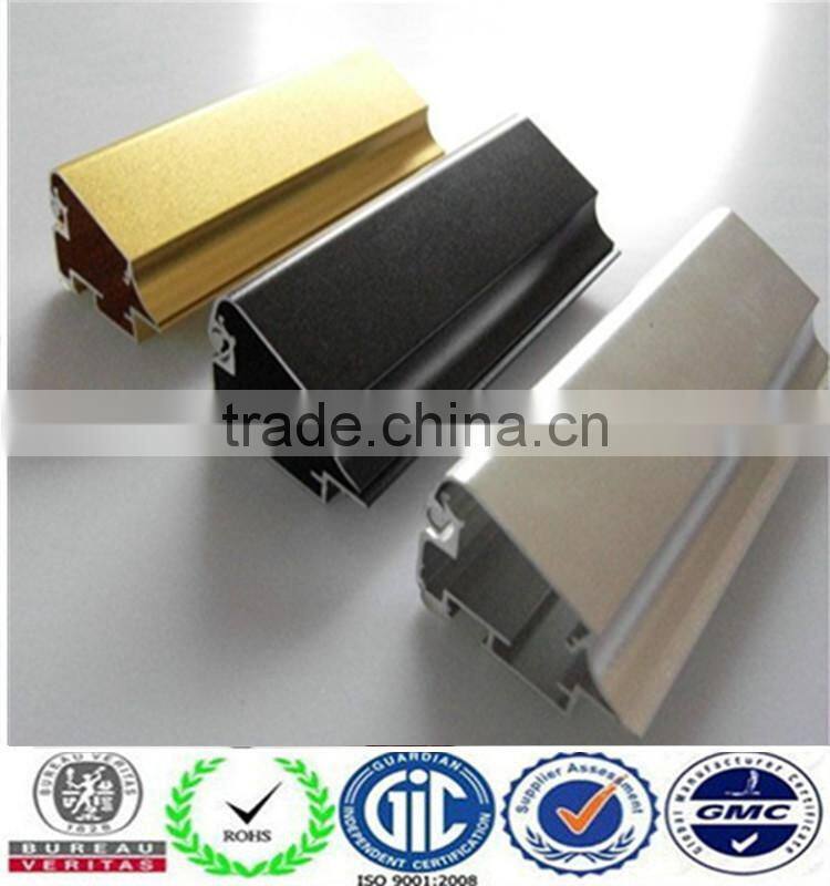Anodized colored custom aluminum profiles for poster