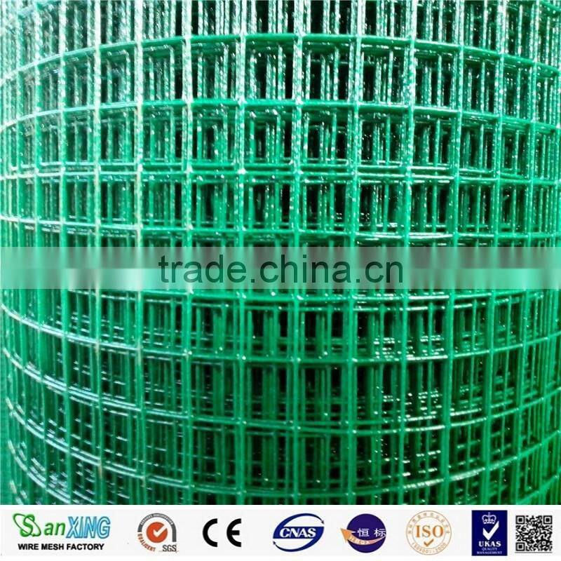 PVC Plastic coated welded wire mesh for making crab trap made in China