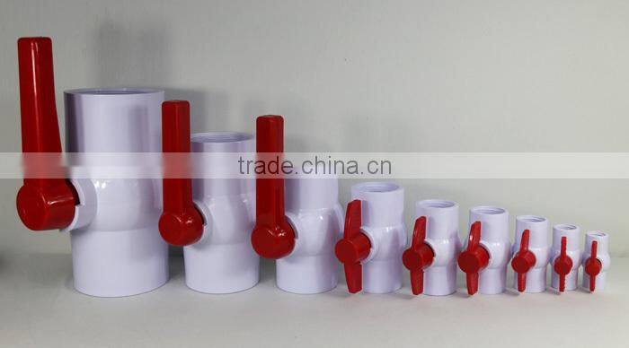 HIGH QUALITY COMPACT PVC BALL VALVE