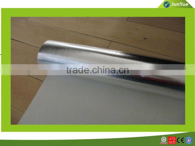 Antiglare aluminum foil faced fiberglass insulation