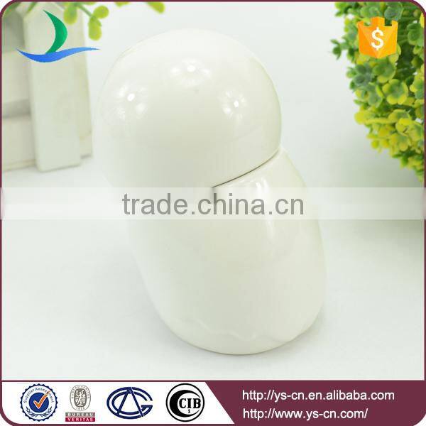 white owl popular sugar bowl food storage canister