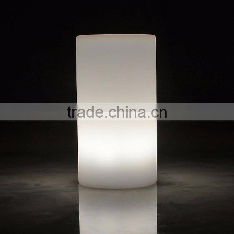 Cylinder table lamp with remote/APP/Mobile control for hotel home party