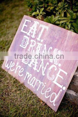 wedding wooden sign