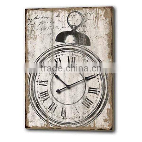 Antique Metal Carved Wal Clock