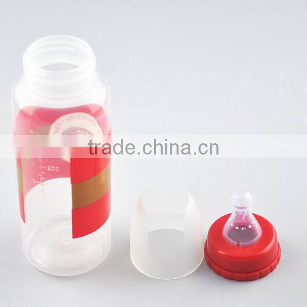 Eco-friendly Food Grade BPA Free Silicone Baby Feeder Bottle with Dispensing Spoon&Plastic Storage Cap