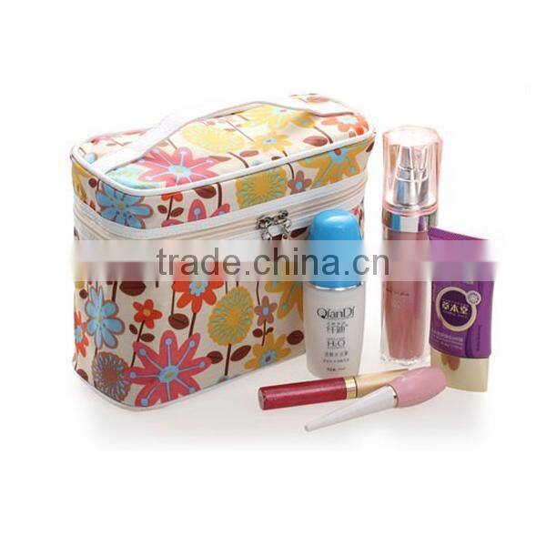 Square shaped professional makeup bag