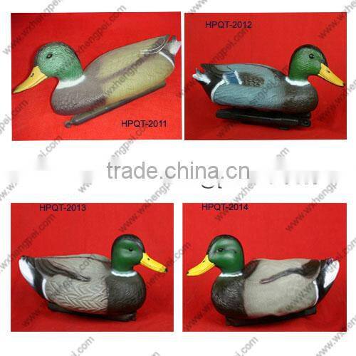 The simulation model of wild duck hunting bait, duck hunting model